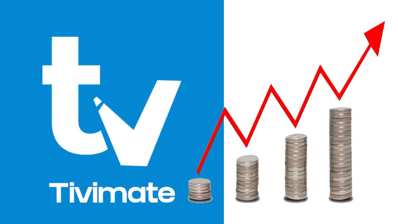 Premium TiviMate price increase 2025.