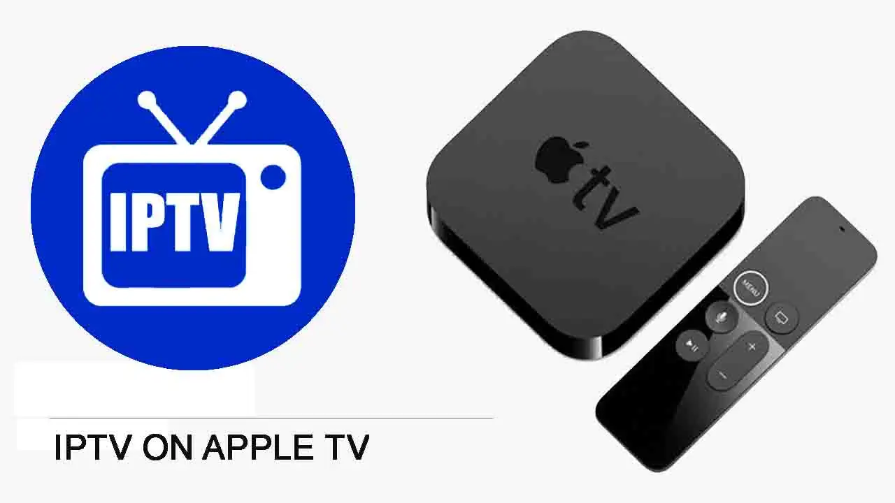 IPTV on Apple TV setup screen