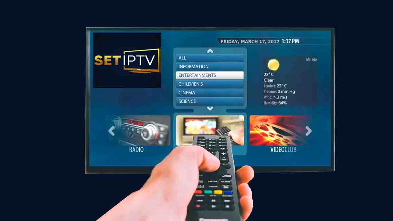 Set IPTV on Smart TV